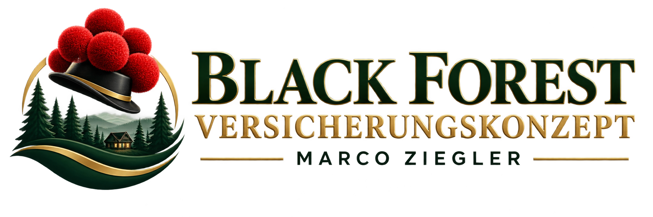 Black Forest Versicherungskonzept